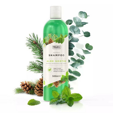 Wahl Aloe Soothe Shampoo - hypoallergeeninen, rauhoittava shampoo 500ml