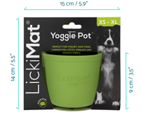 LickiMat Yoggie pot
