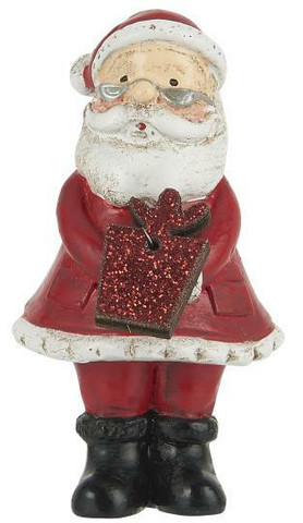 Santa with glitter