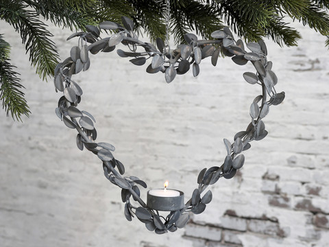 Herat wreath for tealight