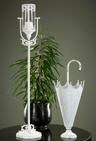 Rautalyhty valkoinen 129cm
