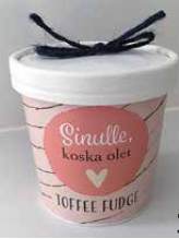 Toffee fudge sinulle