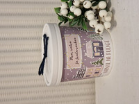 Joy, light and Christmas peace vanilla fudge