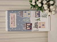 Milk chocolate joy, light and Christmas peace
