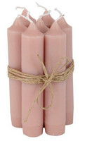 candle dusty pink
