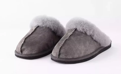 Shepherd's Jessica slippers antique grey