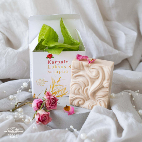 Cranberry soap