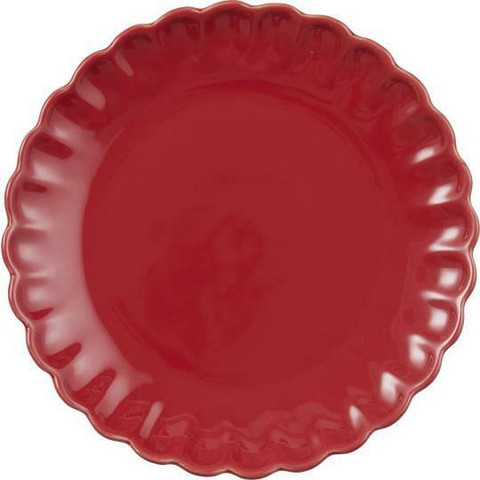 Plate red