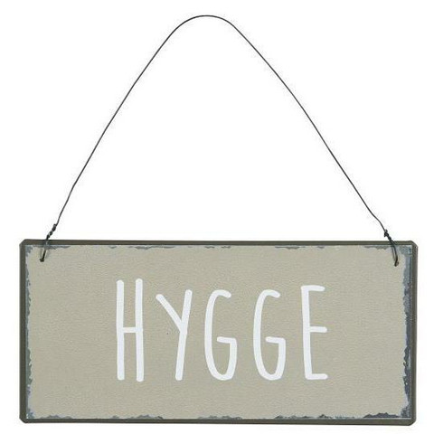 Metallikyltti hygge