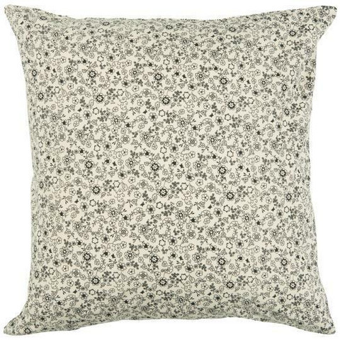 Cushioncover sand/black