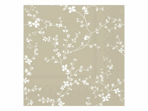 Paperiservetti latte/beige