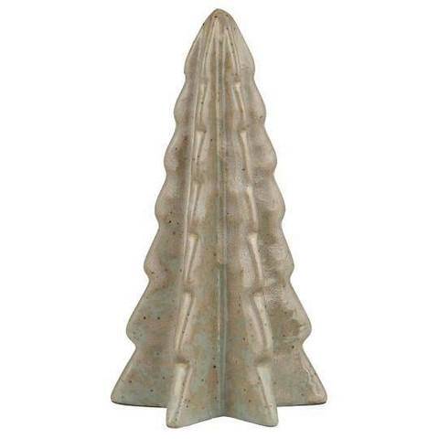 Christmas tree standing green/natural dappled small