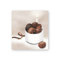 Packetcard chokolate