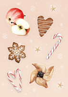 Sticker postcard