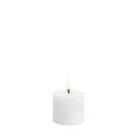 Pilarikynttilä pieni nordic white