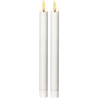 Antique candle with timer 25cm