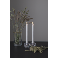 Antique candle with timer 25cm