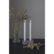 Antique candle with timer 25cm