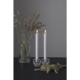 Antique candle with timer 25cm