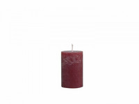 Dark red candle