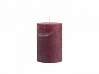 Dark red candle big