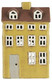 House f/tealight Nyhavn grey door
