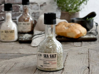 LE CRU Sea salt w. mill Rosemary & parmesan 240 g