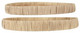 Rattan tray 2 sizes