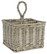 Basket w/4 rooms and handle