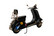 Vespa black flower