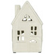 House f/tealight Stillenat arched door offwhite