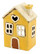 Candle house yellow