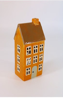 Candle house brown/orange
