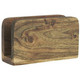 Napkin holder vertical oiled acacia wood