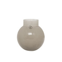 Lasivaasi beige keskikoko