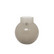 Glassvase beige medium