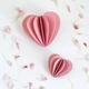 Lovi hear dark red 4.5cm