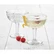 Hobstar coupe glass