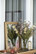 Wall mirror w/bamboo braid