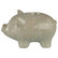 Candle holder f/dinner candle pig  2 colours