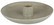 Candle holder f/dinner candle green/natural
