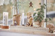 Artificial cedar w/jute stand