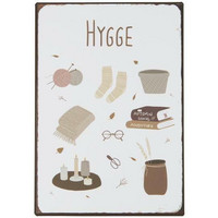 Metal sign Hygge