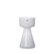 Hyacinth vase/lantern white small