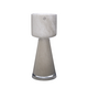 Hyacinth vase/lantern beige large