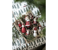 Santa w glitterpresent