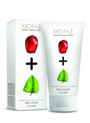 MORAZ+ Yrttipohjainen KUORINTAVOIDE vartalolle 150 ml