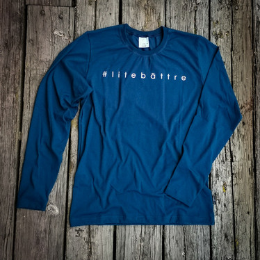 #litebättre Navy Blue LS
