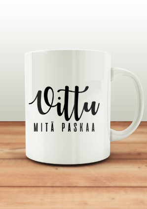 Paska kahvikuppi