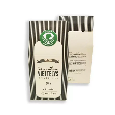 Irtotee-Valkosuklaan Viettelys, musta tee